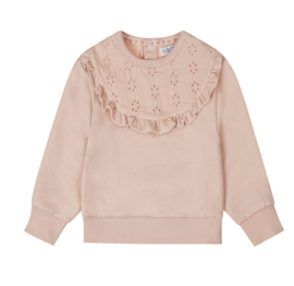 Dirkje - Sweater - Trui - Roze - Ruches