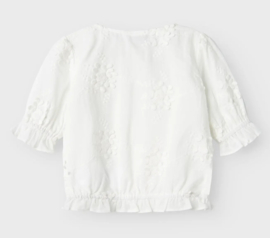 Name It - Blouse - Fasine - Wit
