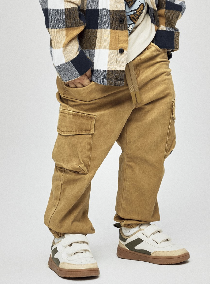 Name It - Cargo - Broek - Ben - Dull Gold