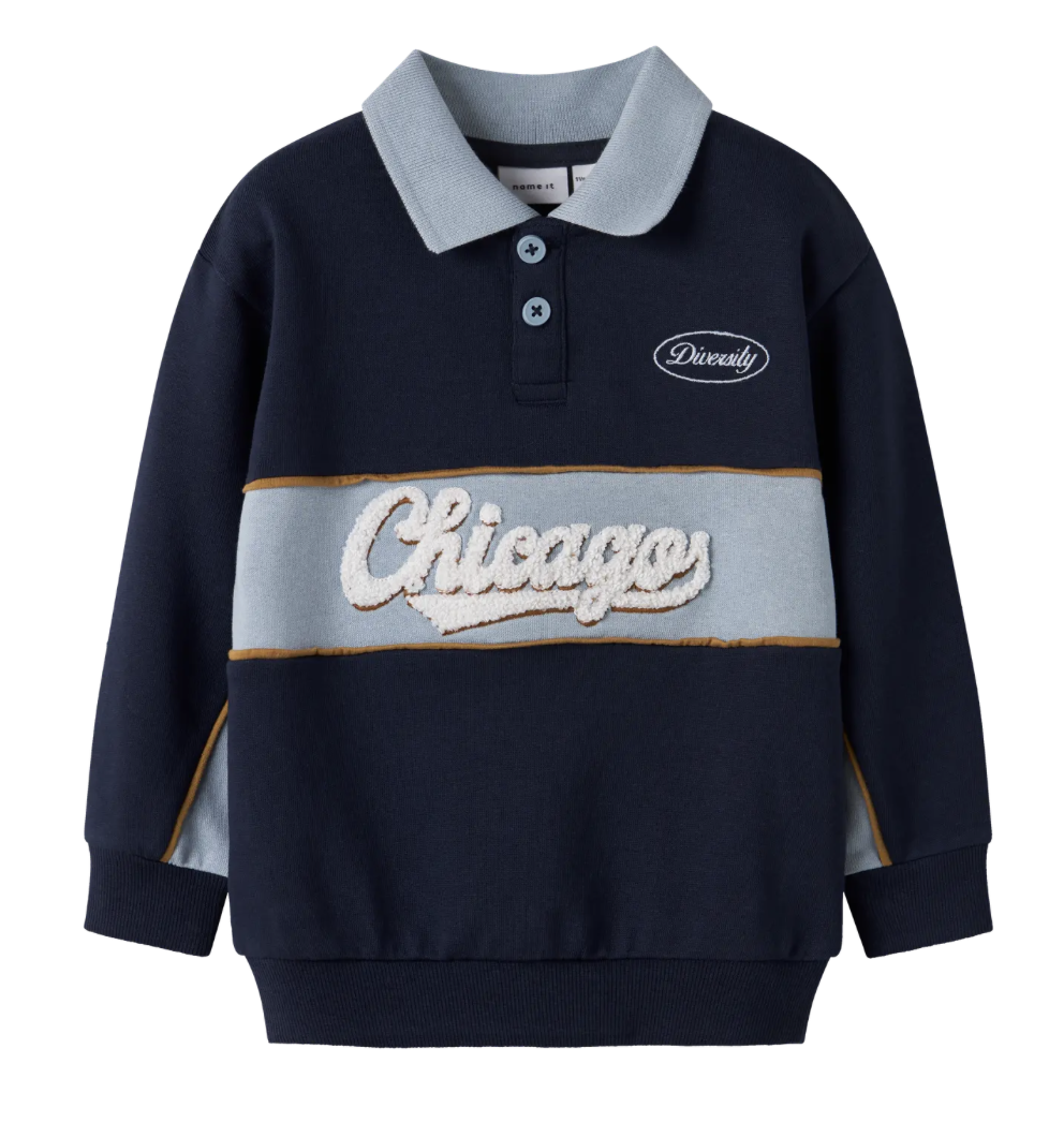 Name It - Trui - Sweater - Lucan - Navy Blazer - Chicago
