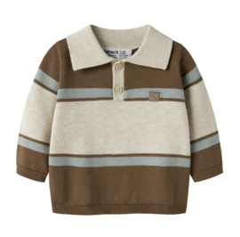 Name It - Polo - NBMRAL - Knit - Sepia