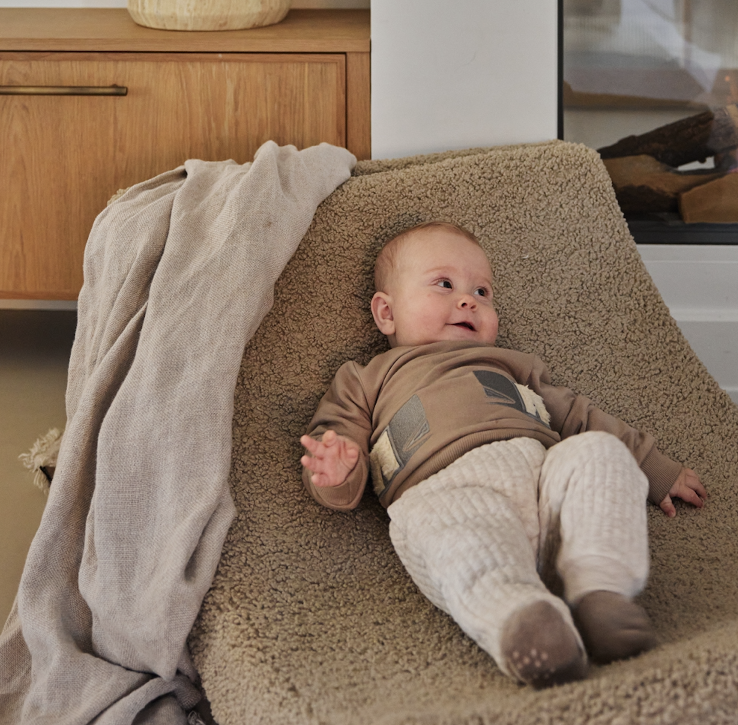 Dirkje - Joggingbroek - Pebble