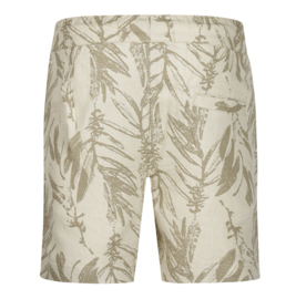 Koko Noko - Korte - Broek - Bladeren - Beige