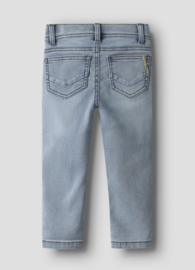 Name It - Broek - NMMTheo - Slim Fit - Light Blue Bleached Denim