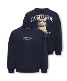 Only - Sweater - KOGBILA - Night Sky Cattitude