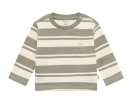 Noppies - T-shirt - Gestreept - Vetiver 