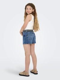 Only Girls - Korte Broek - KOGELLA - Light Medium Blue Denim