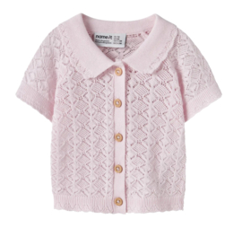 Name It - Knit - Vest - Blouse - NBFJENNY - Cradle Pink