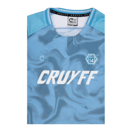 Cruyff- T-shirt - Sportshirt - Donkerblauw