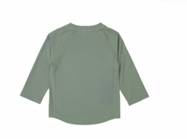 Lässig UV Shirt - Longsleeve - Scooter - Dog - Hond - Groen