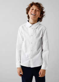 Name It - Blouse - Overhemd - Newsa - Wit - Maat 104