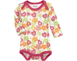 Playshoes - Rompers - Roze - Wit - 3 stuks - Baby - Girls