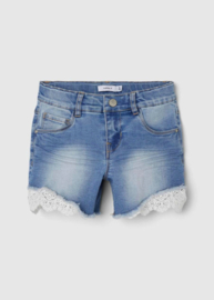 Name It - Korte - Broek - Medium - Blue - Denim -Salli