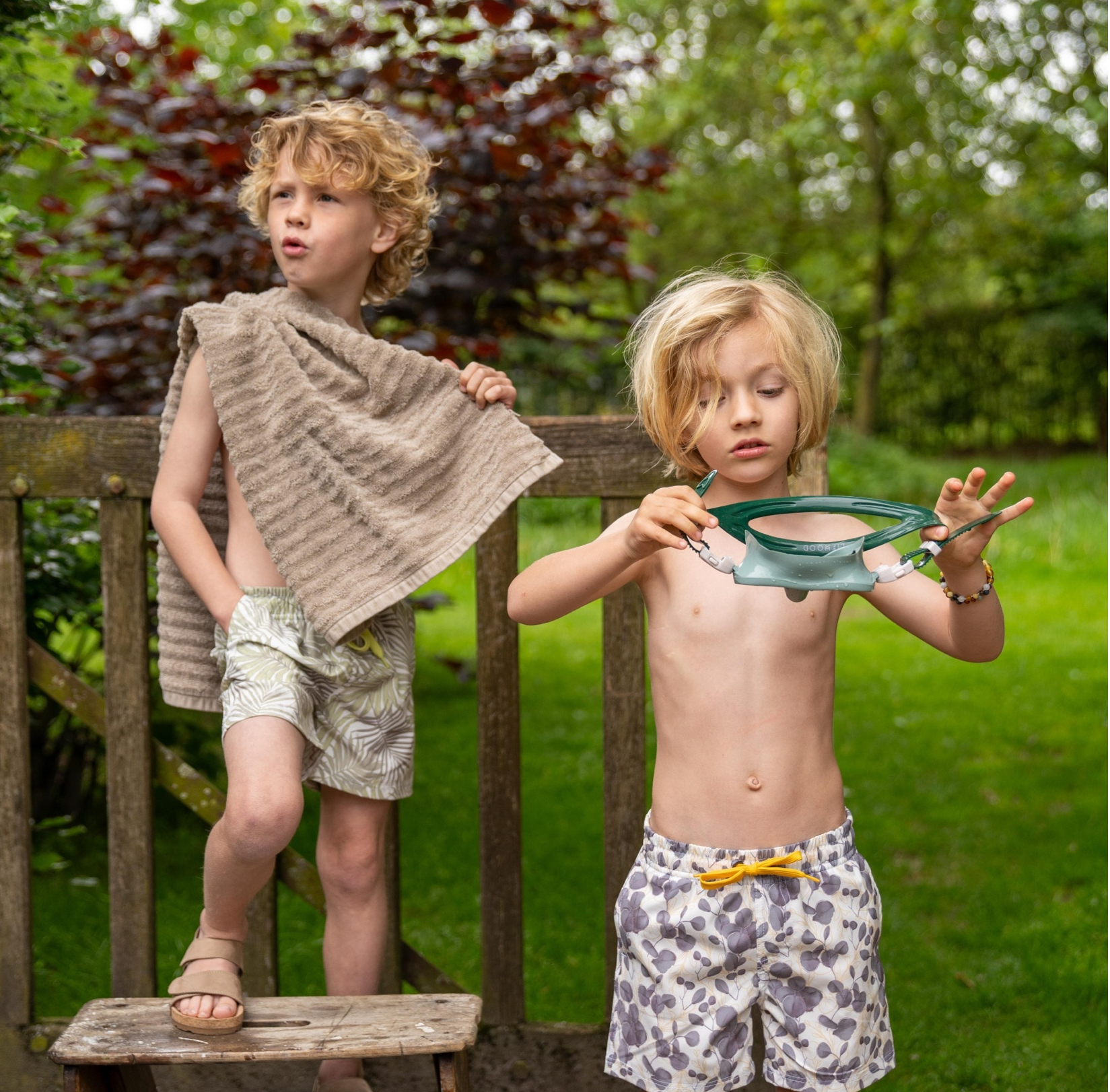 Koko Noko - Jongens -  Zwembroek - Lichtgroen