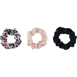 Sarlini - Scrunchies - Girls - 3-pack - Panterprint - Glitters