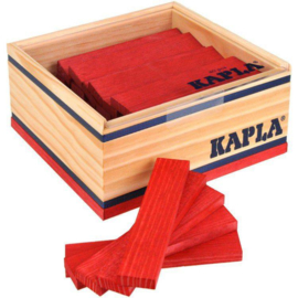 Kapla, 40 plankjes rood