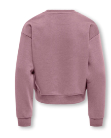 Only - Sweater - KOGSWEAT - Foxglove Terrry