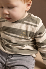 Noppies - T-shirt - Gestreept - Vetiver 