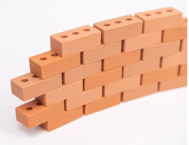 Inspire My Play - Siliconen - Mini Bakstenen -  2+