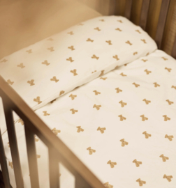 Jollein - Dekbedovertrek met sloop - Mini Teddy Bear - 120x150 cm