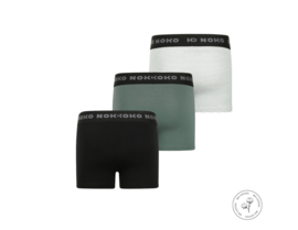 Koko Noko - Boxershorts - Donkergroen - Bio - Cotton - 3-pack