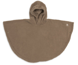 Jollein - Cosy Poncho - Teddy Fleece - Dark Hazel - 12/36 maanden