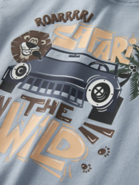 Name It - Shirt - NMMHARLY - Safari - Leeuw - Blauw