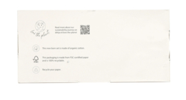 Dirkje - Unisex - Baby - Kraamcadeau - Off - White - One - Size - Bio - Cotton