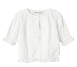 Name It - Blouse - Fasine - Wit