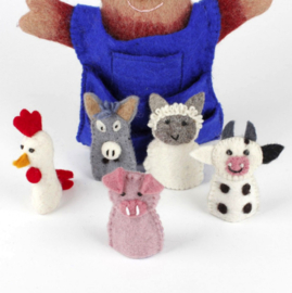 Handpop - Boer - Met - Dieren