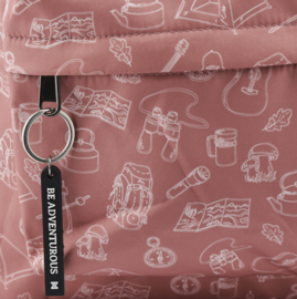 Koko Noko - Rugtas - Schooltas - Roze - Ritssluiting