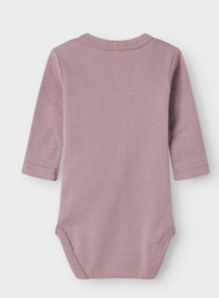 Name it - Rompers - Body's - Barely - Pink - 3 stuks - Strikjes