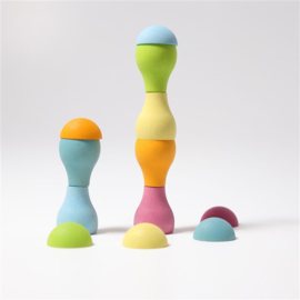 Grimm´s - Sorteer - Paddenstoelen - Pastel - 10586