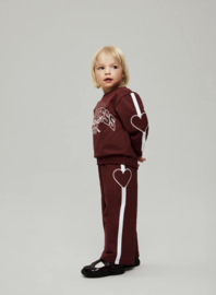 Name It - Broek - NMFBotanja - Wide Pants - Oxblood Red