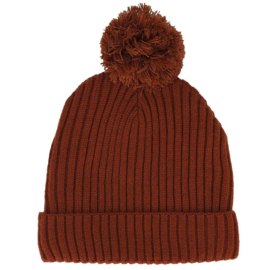 Sarlini - Baby - Knit - Muts - Mid - Bruin
