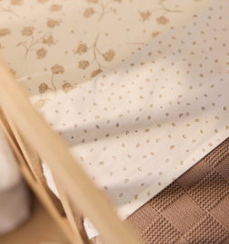 Jollein laken wieg - Leafy Dreams - 75x100 cm