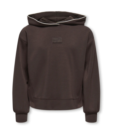 Only - Hoodie - KOGADA - Regular Fit - Coffee Bean Label