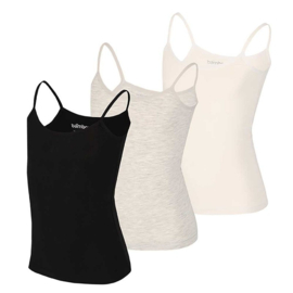 Apollo - Bamboo - Meisjes - Singlet - Hemd - 3-Pack