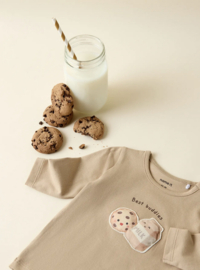 Name It - T-shirt - NBNLOOKIES - Cookies - Sesame