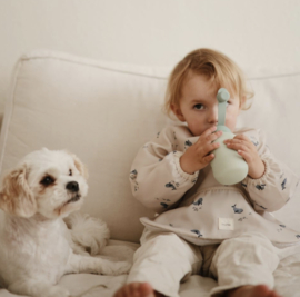 Mushie - Slab met mouwen - Whales - Waterbestendig