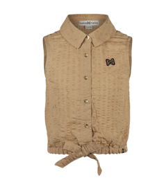 Koko Noko - Blouse - Mouwloos - Sand