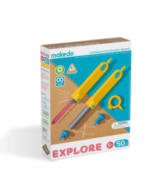 Makedo Explore Kit, 50-delig