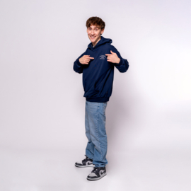 No Way Monday x Job Dutchtuber - Hoodie - Dress Blues