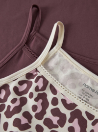 Name It - Hemdjes - Strap Top - Leopard - 2-pack
