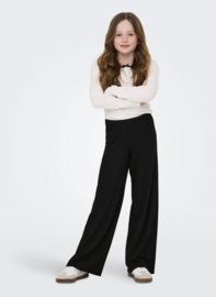 Only Girls - Broek - KOGNELLA - Wide Leg - Zwart