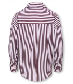 Only - Blouse - KOGVESPER - Pink Lady Fudge
