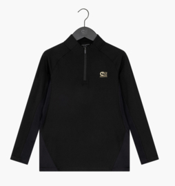 Cruyff - Sporttop - Training - 1/4 Zip Top - Zwart