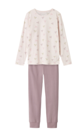 Name It - Pyjama - Barely - Pink - Strikjes