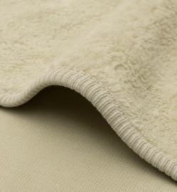 Jollein - Deken - Basic Sherpa - Jersey - Soft Matcha - 75x100cm