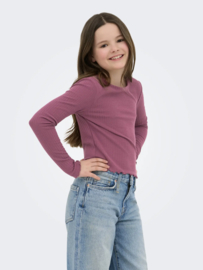 Only - Crop Top - KOGNELLA - Grape Nectar